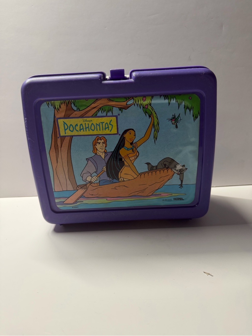 Vintage Thermos Pocahontas Disney Lunchbox